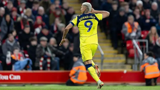 Richarlison celebrates