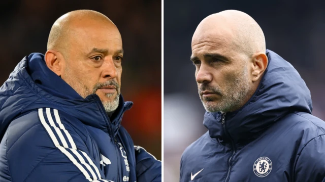 Split pic of Nuno Espirito Santo and Enzo Maresca