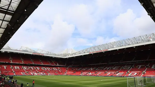 General view of Old Trafford