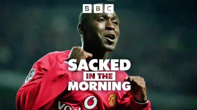 Andy Cole Sacked in the Morning graphic 