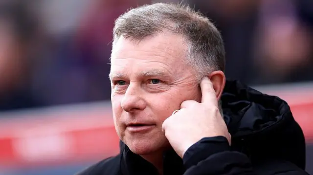 Stoke City boss Mark Robins