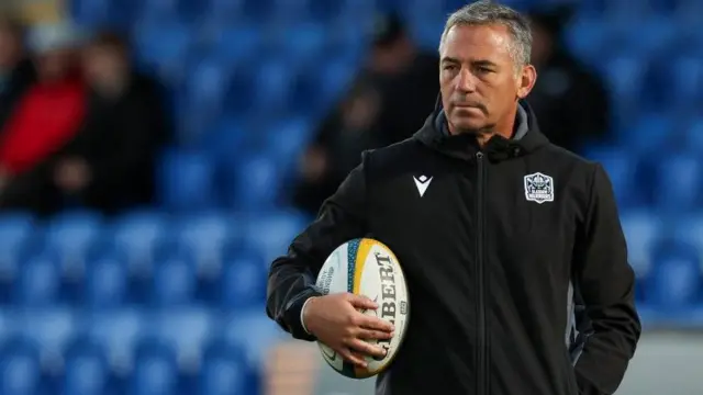 Glasgow Warriors head coach Franco Smith