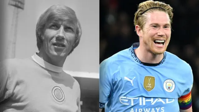 Colin Bell and Kevin de Bruyne