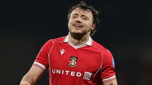 Wrexham midfielder Ollie Rathbone