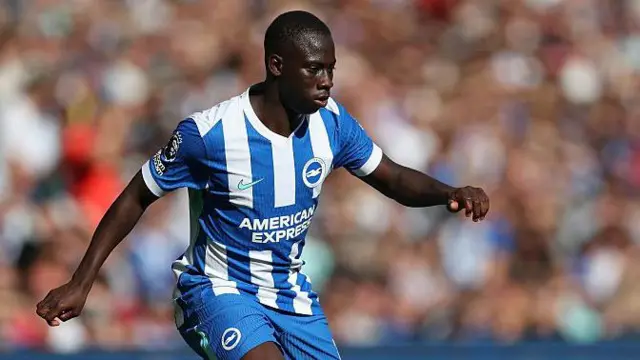 Brighton winger Yankuba Minteh