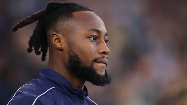 Antoine Semenyo of AFC Bournemouth looks on in his warm-up kit