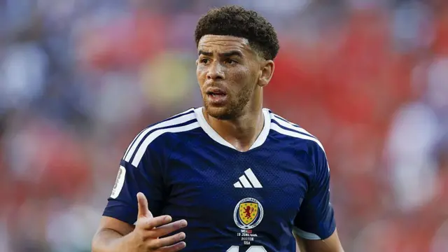 Che Adams of Scotland