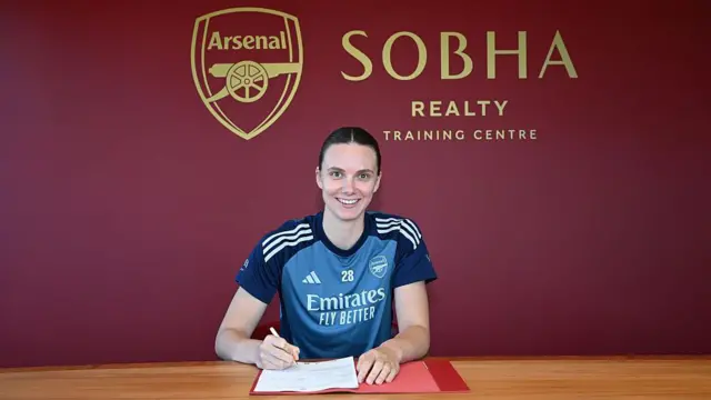 German goalkeeper Anneke Borbe signs for Arsenal