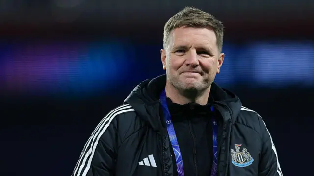 Eddie Howe smiling