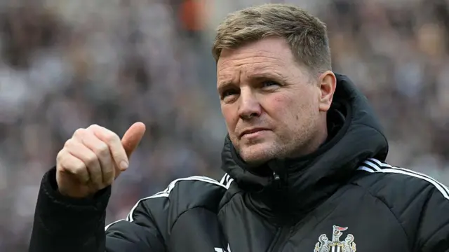 Eddie Howe managing Newcastle