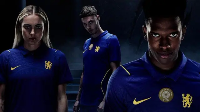 Chelsea's home kit for the 2026-27 season