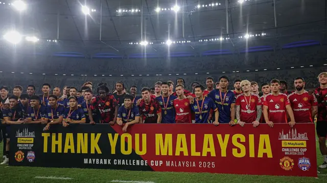 Manchester United played post-season matches in Malaysia and Hong Kong after the 2024-25 campaign