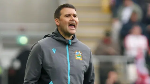 Linfield manager David Healy