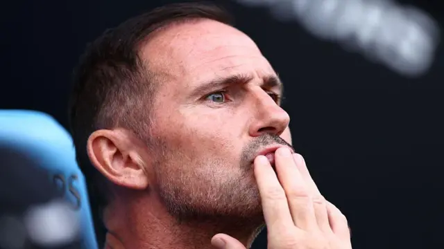 Frank Lampard looks on