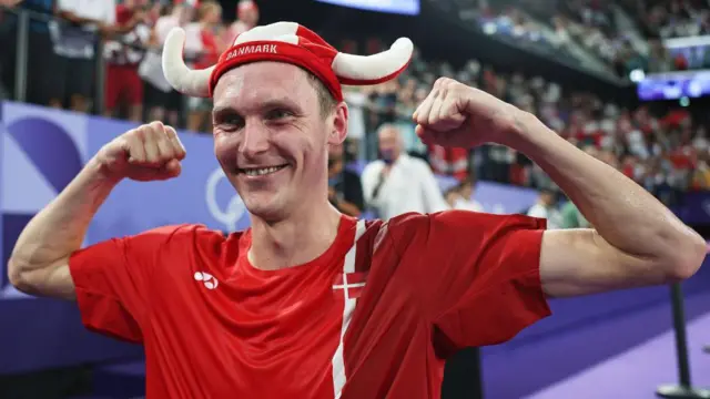 Viktor Axelsen of Denmark