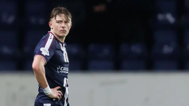 Dundee defender Luke Graham