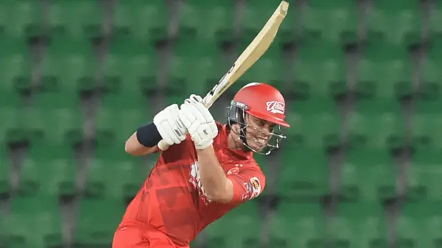 Islamabad United's Mark Chapman in action