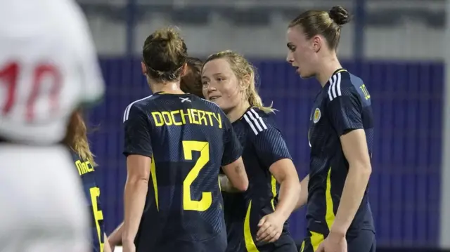 Erin Cuthbert, Nicola Docherty & Jenna Clark