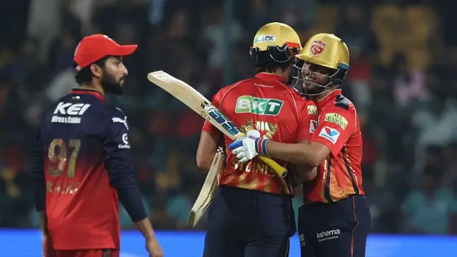 Punjab Kings celebrate win