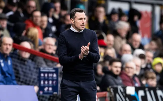 Ross County manager Don Cowie