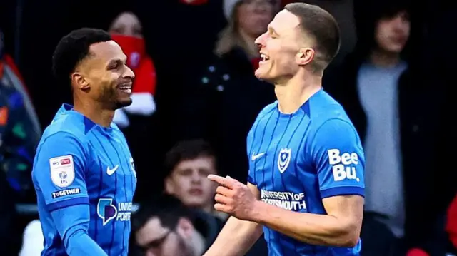 Colby Bishop scores against Bristol City