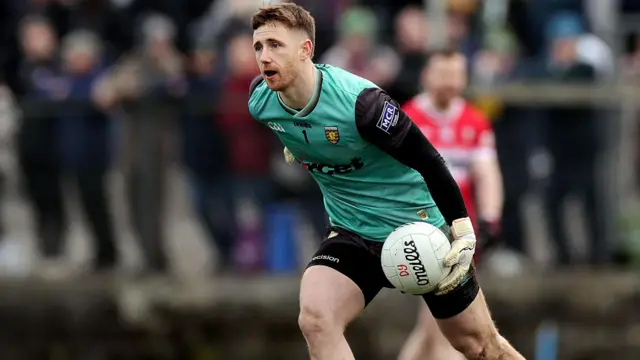 Donegal goalkeeper Shaun Patton will be back in action on Sunday 