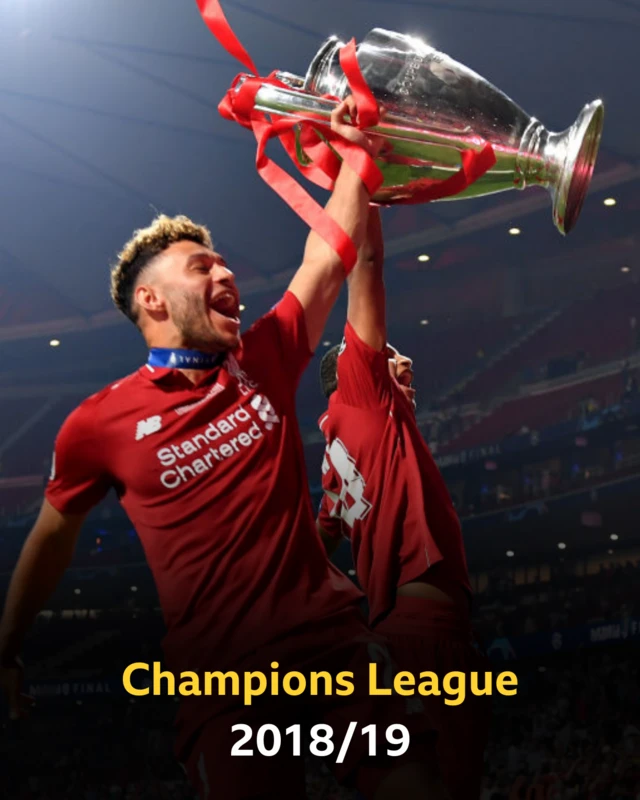 Alex Oxlade-Chamberlain Champions League winner 2018/19