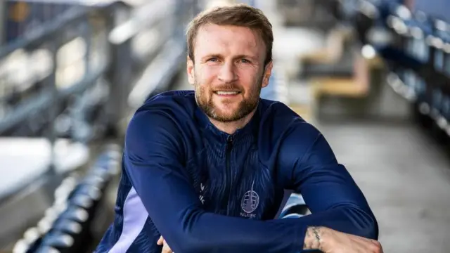Falkirk goalkeeper Scott Bain