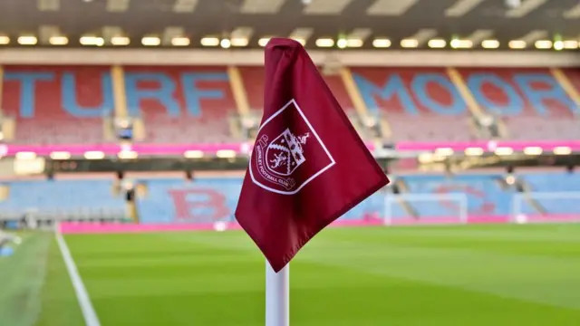 General view of Burnley corner flag