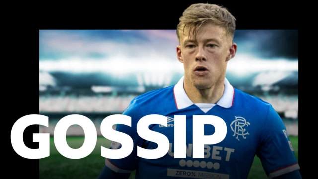 Rangers midfielder Connor Barron