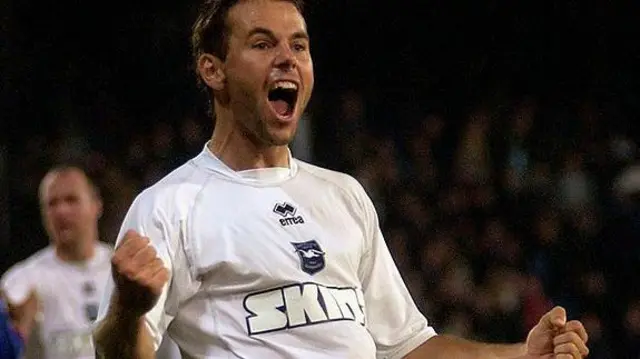 Paul Reid of Brighton celebrates