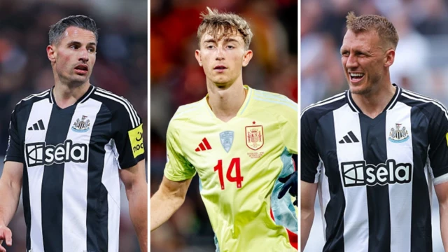Fabian Schar, Dean Huijsen, Dan Burn