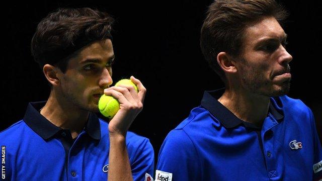 Pierre-Hugues Herbert and Nicolas Mahut