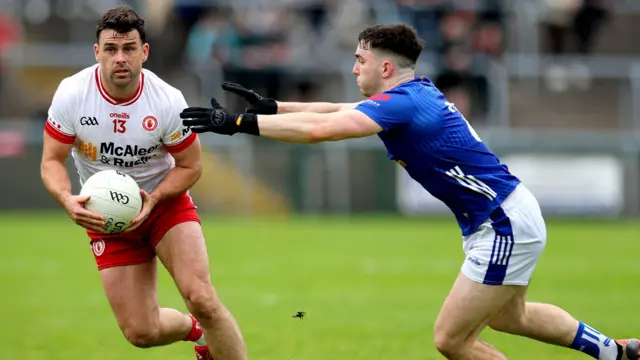 Darren McCurry top scored for Tyrone with nine points.