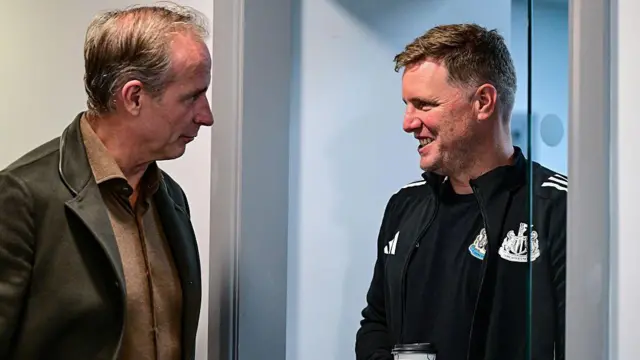 David Hopkinson and Eddie Howe