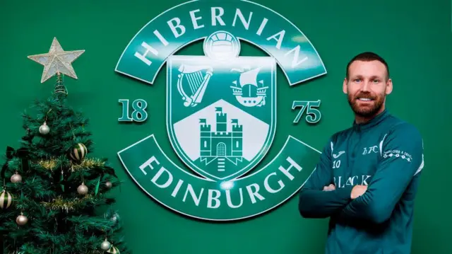Hibs forward Martin Boyle