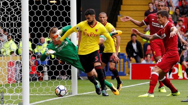 Jurgen Klopp was not happy Watford's late equaliser was allowed to stand