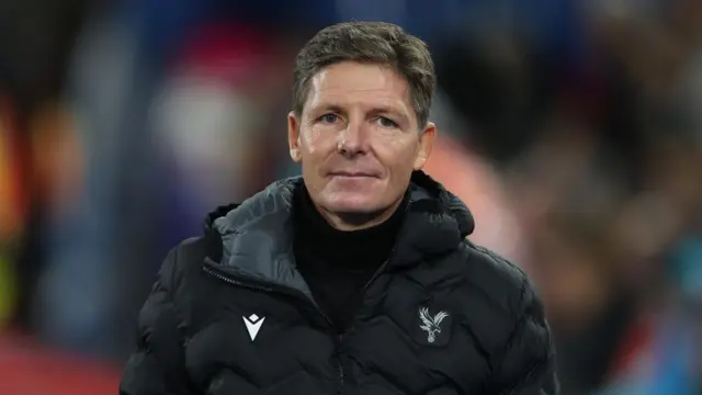  Oliver Glasner Manager of Crystal Palace during the Premier League match between Crystal Palace FC and Arsenal FC at Selhurst Park on December 21, 2024