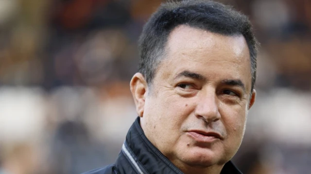 Hull City owner Acun Ilicali looks on