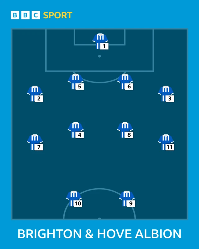Brighton team selector graphic 