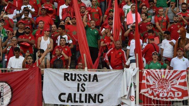 Morocco fans