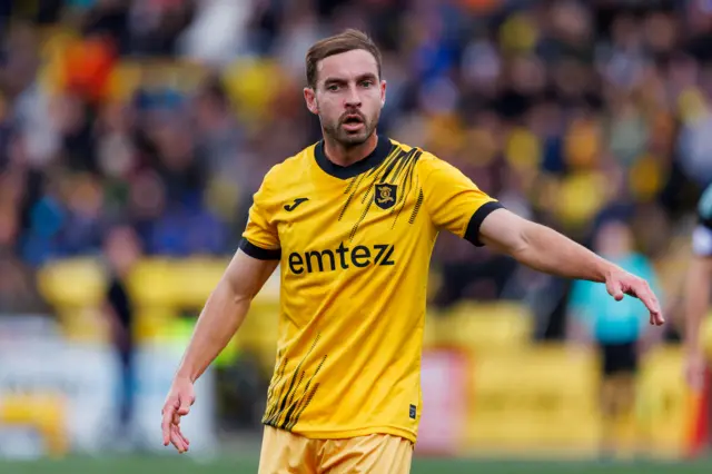 Livingston midfielder Scott Pittman