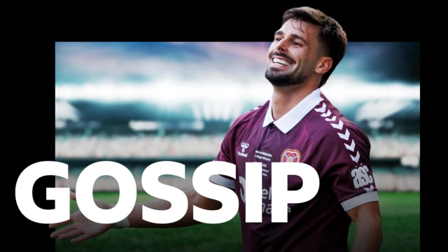 Hearts forward Claudio Braga