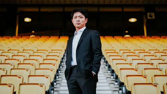 Wolves' interim executive chairman Nathan Shi