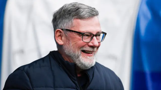 Craig Levein smiling