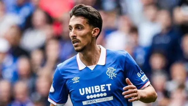 Bojan Miovski made his Rangers debut against Celtic
