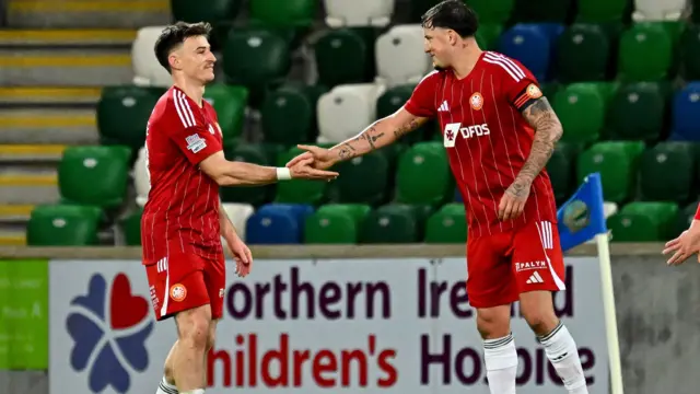 Eamon Fyfe and Baris Altintop