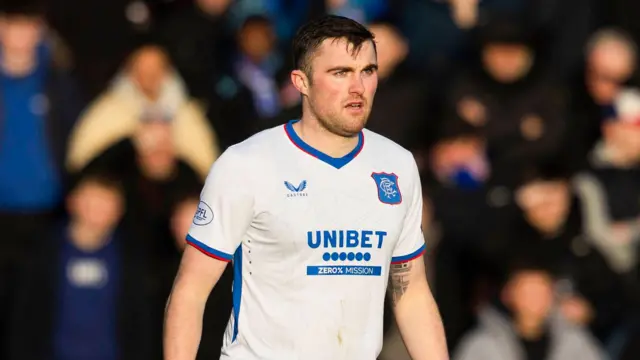 John Souttar during Rangers' 3-0 Scottish Premiership victory over Ross County.