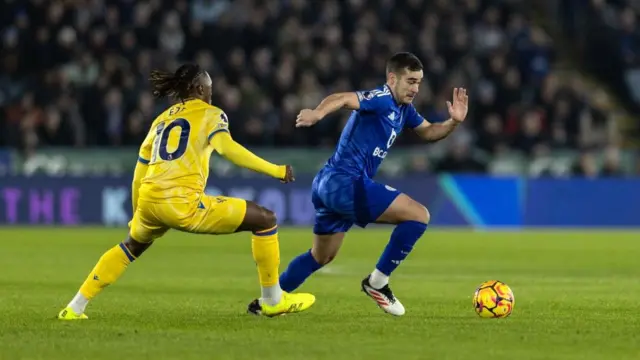 Eberechi Eze and Harry Winks