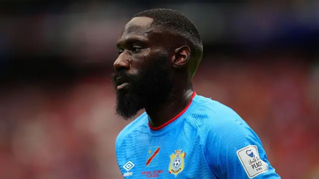 Arthur Masuaku of DR Congo in action